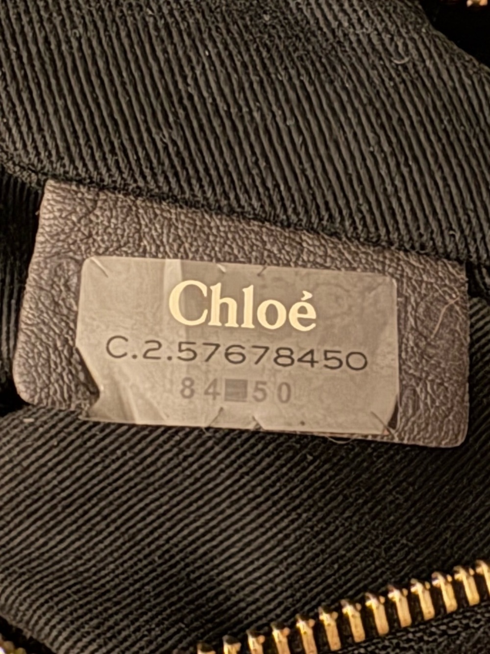 Chloé Vintage 2008/2009 Milton Triple Chain Hobo Bag Gray Leather Gold Hardware - Picture 10 of 11